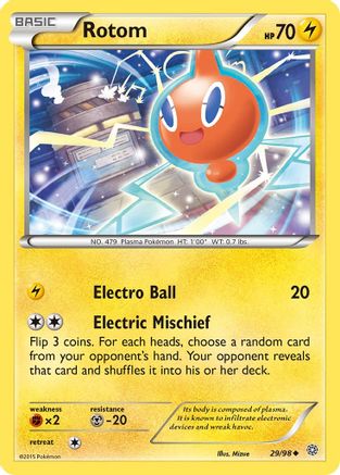 Rotom 29/98 - XY  Ancient Origins Reverse Holofoil - Poke-Collect