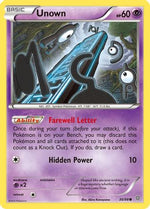 Unown 30/98 - Ancient Origins Reverse Holofoil - Poke-Collect