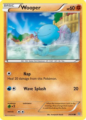 Wooper 38/98 - Ancient Origins Reverse Holofoil - Poke-Collect