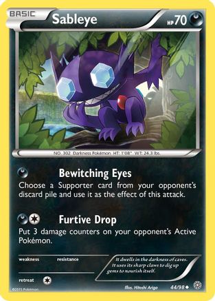 Sableye 44/98 - XY  Ancient Origins - Poke-Collect