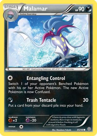 Malamar 46/98 - XY  Ancient Origins - Poke-Collect