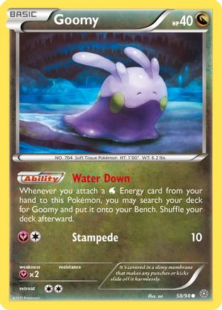 Goomy 58/98 - XY  Ancient Origins Reverse Holofoil - Poke-Collect