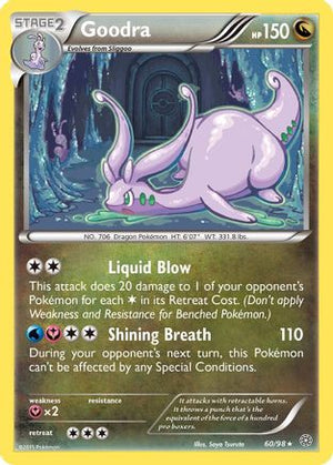 Goodra 60/98 - XY  Ancient Origins Reverse Holofoil - Poke-Collect