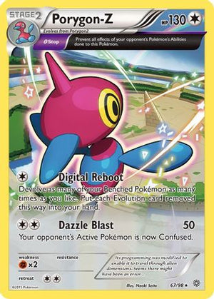 Porygon-Z (67) 67/98 - XY  Ancient Origins Reverse Holofoil