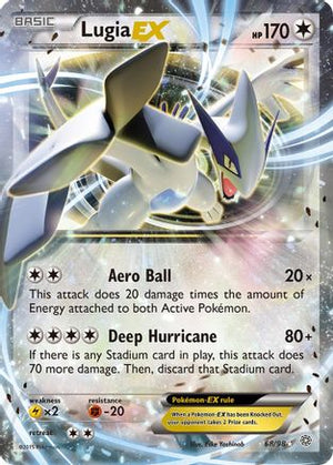 Lugia EX 68/98 - XY  Ancient Origins Holofoil