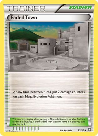 Faded Town 73/98 - XY  Ancient Origins Reverse Holofoil - Poke-Collect