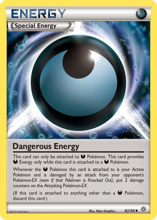 Dangerous Energy 82/98 - XY  Ancient Origins Reverse Holofoil - Poke-Collect