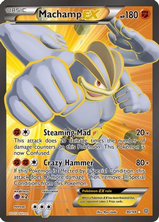 Machamp-EX 90/98 - Ancient Origins Holofoil - Poke-Collect