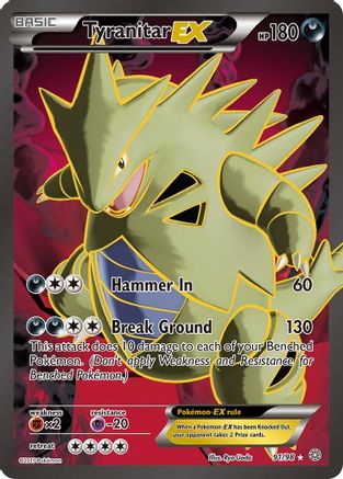 Tyranitar-EX 91/98 - Ancient Origins Holofoil - Poke-Collect