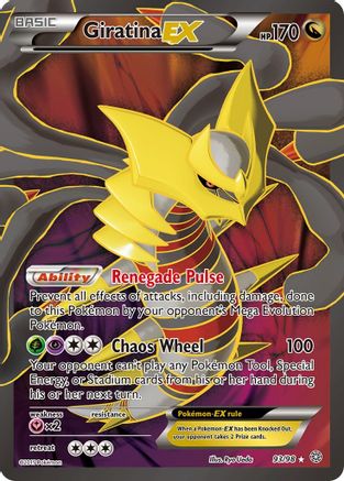 Giratina EX (93 Full Art) 93/98 - XY  Ancient Origins Holofoil - Poke-Collect