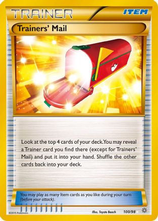 Trainers' Mail 100/98 - Ancient Origins Holofoil - Poke-Collect