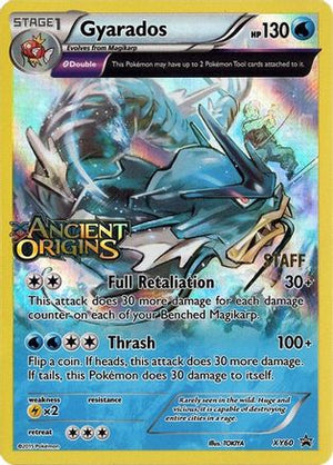 Gyarados - XY60 (Prerelease) [Staff] XY60 - XY Promos Holofoil