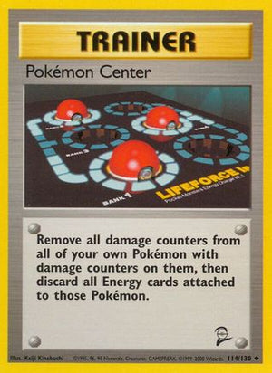 Pokémon Center 114/130 - Base Set 2 - Poke-Collect