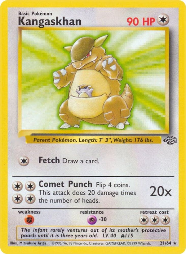 Kangaskhan (21) 21/64 - Jungle Unlimited - Poke-Collect