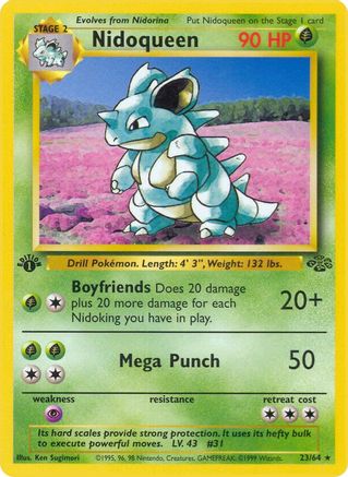 Nidoqueen (23) 23/64 - Jungle Unlimited - Poke-Collect