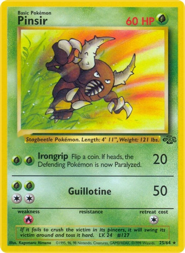 Pinsir (25) 25/64 - Jungle Unlimited - Poke-Collect