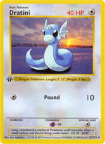 Dratini 26 - Base Set Shadowless 1st Edition - Poke-Collect