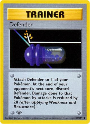 Defender 80 - Base Set Shadowless Unlimited - Poke-Collect