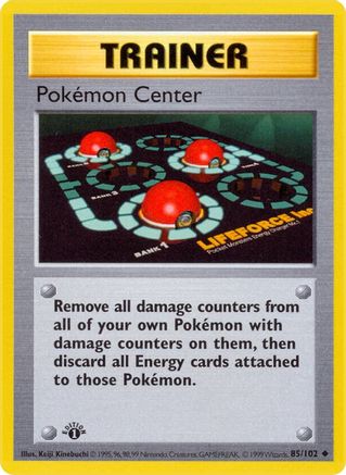 Pokemon Center 85 - Base Set Shadowless 1st Edition - Poke-Collect