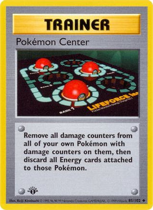 Pokemon Center 85 - Base Set Shadowless 1st Edition - Poke-Collect