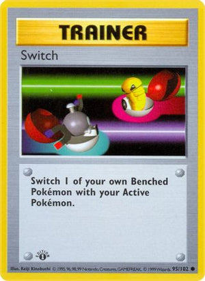 Switch 95 - Base Set Shadowless Unlimited - Poke-Collect