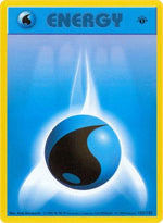 Water Energy 102 - Base Set Shadowless 1st Edition - Poke-Collect