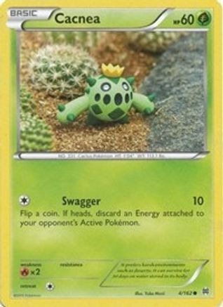 Cacnea 4/162 - XY  BREAKthrough - Poke-Collect