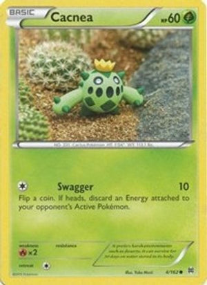 Cacnea 4/162 - XY  BREAKthrough - Poke-Collect