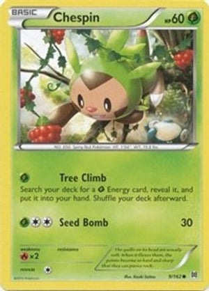 Chespin 9/162 - BREAKthrough - Poke-Collect
