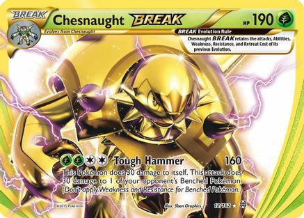 Chesnaught BREAK 12/162 - BREAKthrough Holofoil - Poke-Collect