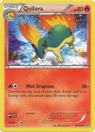 Quilava 19/162 - XY  BREAKthrough - Poke-Collect