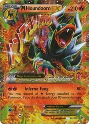 M Houndoom-EX 22/162 - BREAKthrough Holofoil - Poke-Collect