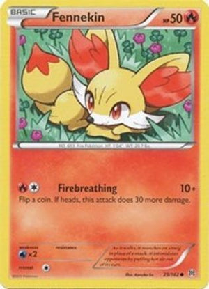 Fennekin 25/162 - BREAKthrough Reverse Holofoil - Poke-Collect