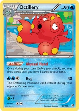 Octillery 33/162 - XY  BREAKthrough Holofoil - Poke-Collect
