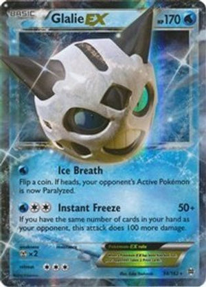 Glalie-EX 34/162 - BREAKthrough Holofoil - Poke-Collect