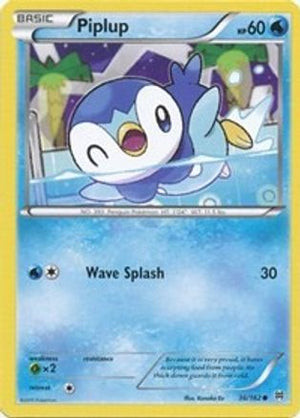Piplup 36/162 - BREAKthrough Reverse Holofoil - Poke-Collect
