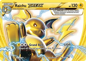 Raichu BREAK 50/162 - BREAKthrough Holofoil