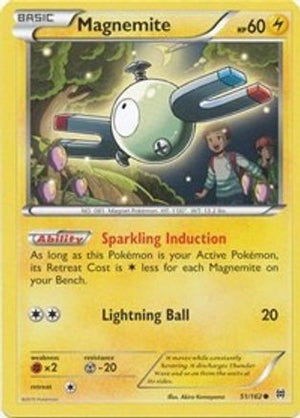 Magnemite 51/162 - BREAKthrough Reverse Holofoil - Poke-Collect