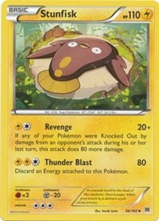 Stunfisk 56/162 - BREAKthrough - Poke-Collect