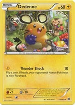 Dedenne 57/162 - XY  BREAKthrough Reverse Holofoil - Poke-Collect