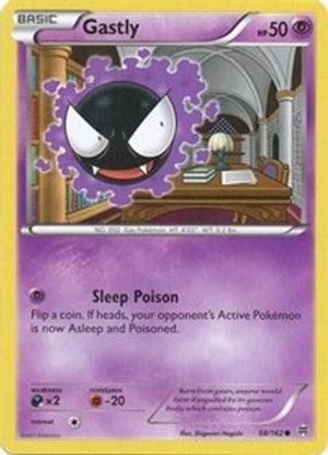 Gastly 58/162 - BREAKthrough Reverse Holofoil - Poke-Collect