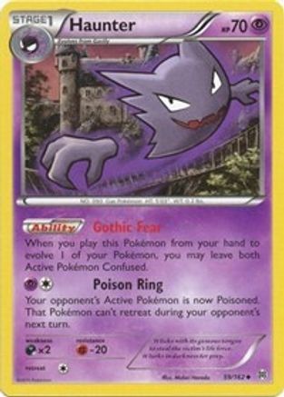 Haunter 59/162 - XY  BREAKthrough - Poke-Collect