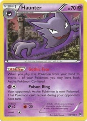 Haunter 59/162 - XY  BREAKthrough Reverse Holofoil - Poke-Collect