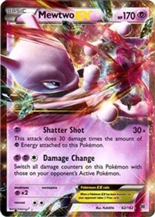 Mewtwo EX (62) 62/162 - XY  BREAKthrough Holofoil - Poke-Collect