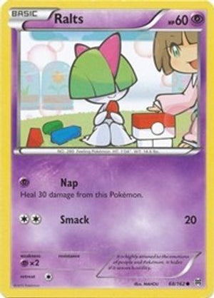 Ralts 68/162 - BREAKthrough Reverse Holofoil - Poke-Collect