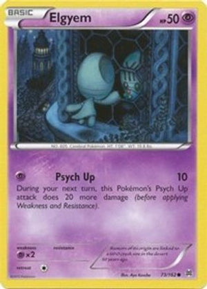 Elgyem 73/162 - BREAKthrough - Poke-Collect