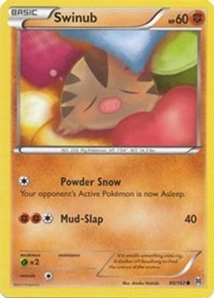 Swinub 80/162 - BREAKthrough Reverse Holofoil - Poke-Collect