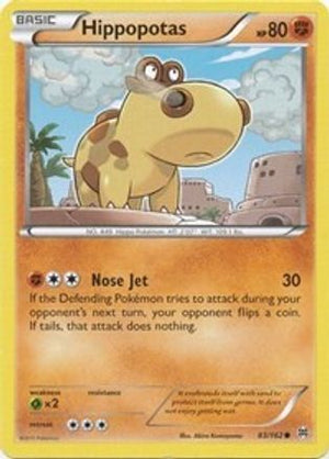 Hippopotas 83/162 - BREAKthrough - Poke-Collect