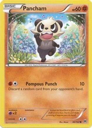 Pancham 86/162 - XY  BREAKthrough Reverse Holofoil - Poke-Collect