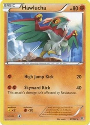 Hawlucha 87/162 - BREAKthrough Reverse Holofoil - Poke-Collect